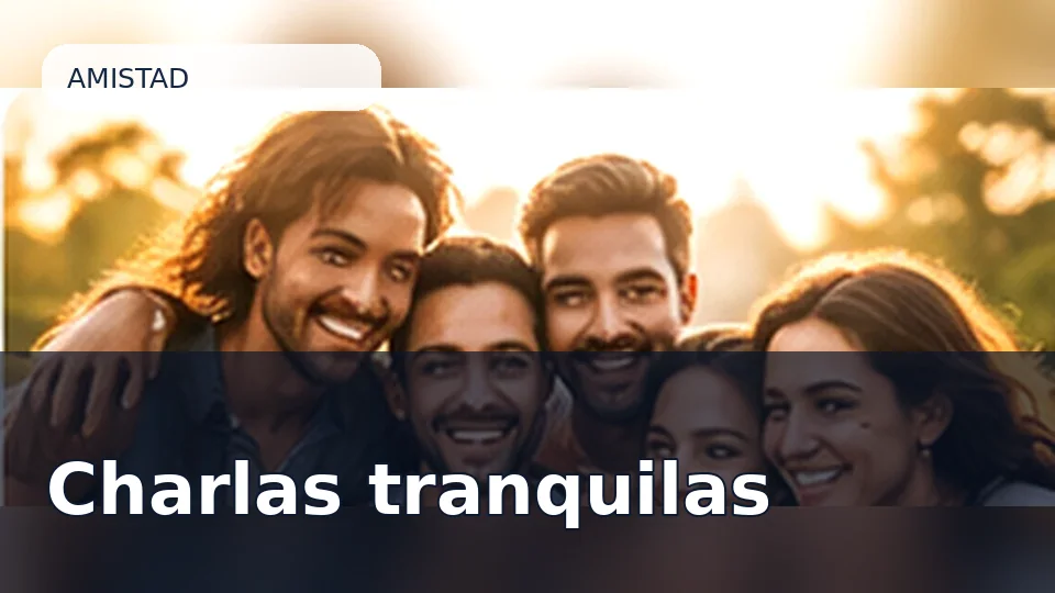 Portada de la sala Charlas tranquilas en PuroChat
