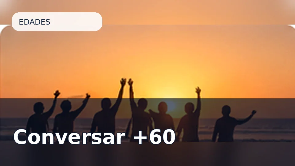 Portada de la sala Conversar +60 en PuroChat